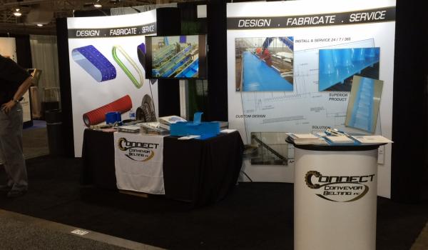 Connect Conveyor at Pack Ex Show, Toronto