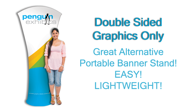 Arc Fabric Stand - Double Sided Graphics
