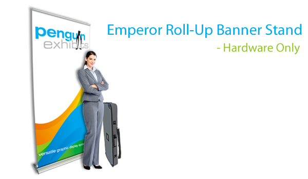 Emperor Roll-Up Banner Stand - Hardware Only