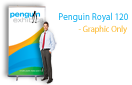 Royal 120 Roll-Up Banner Stand 47.25" X 79" - Graphics