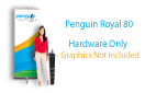 Royal 80 Roll-Up Banner Stand 31.5" X 79" - Hardware Only