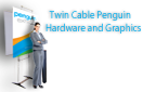 Twin Graphic Cable Penguin - 39.4" Hardware and Graphics