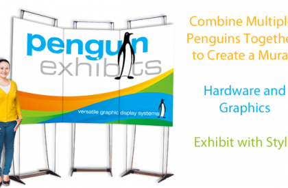 8' Cable Penguin Mural Kit (Hardware and Graphics)