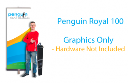 Royal 100 Roll-Up Banner Stand 39.4" X 79" - Graphics