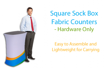 Square Sock Box Counter - Hardware