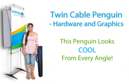 Twin Graphic Cable Penguin 31.5" X 86.25" Hardware and Graphics