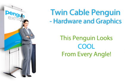 Twin Graphic Cable Penguin 39.4" X 86.25" Hardware and Graphics
